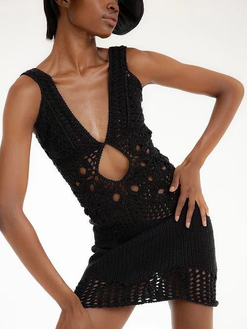 Tach Tach | Fauna Dress in Black