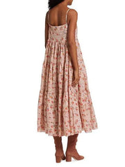 The Great Dress The Great | The Serenade Dress in Pink Kerchief Print