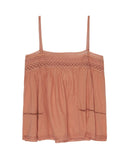 The Great Tops The Great | The Heirloom Cami in Peach Nectar