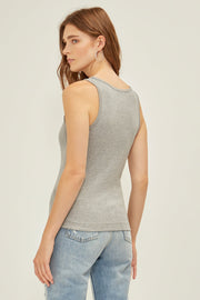 Three Dot Apparel Three Dots | Granite Rocker Tank