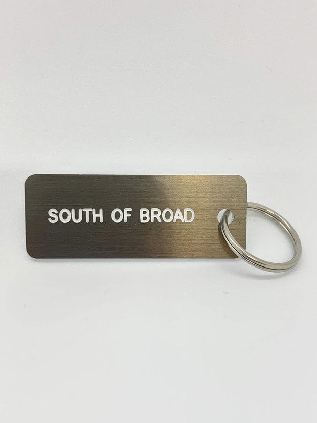 Various Keytags Key Tag Brushed Bronze / White Various Key Tags | South Of Broad