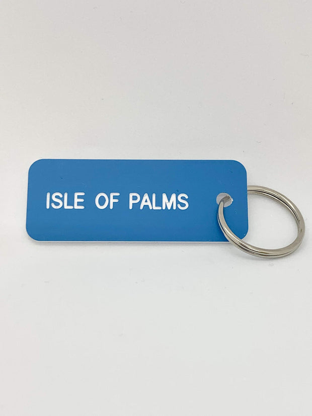 Various Keytags Key Tag Light Blue / White Various Key Tags | Isle of Palms