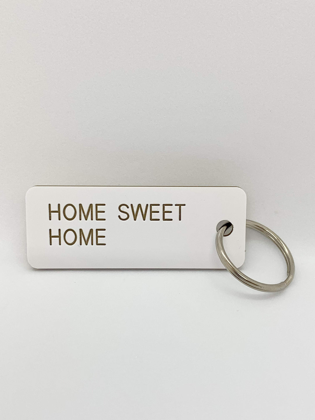 Various Keytags Key Tag White / Gold Various Key Tags | Home Sweet Home