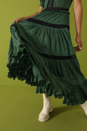 Veroalfie Apparel Vero Alfie | Quequen Dress in Green