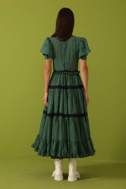 Veroalfie Apparel Vero Alfie | Quequen Dress in Green